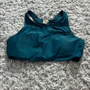 Teal tankini top
